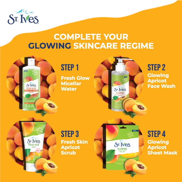 St.-Ives-Fresh-Glow-Micellar-Water-Apricot-Cleanser,-Toner-&-Makeup-Remover-400ml-4